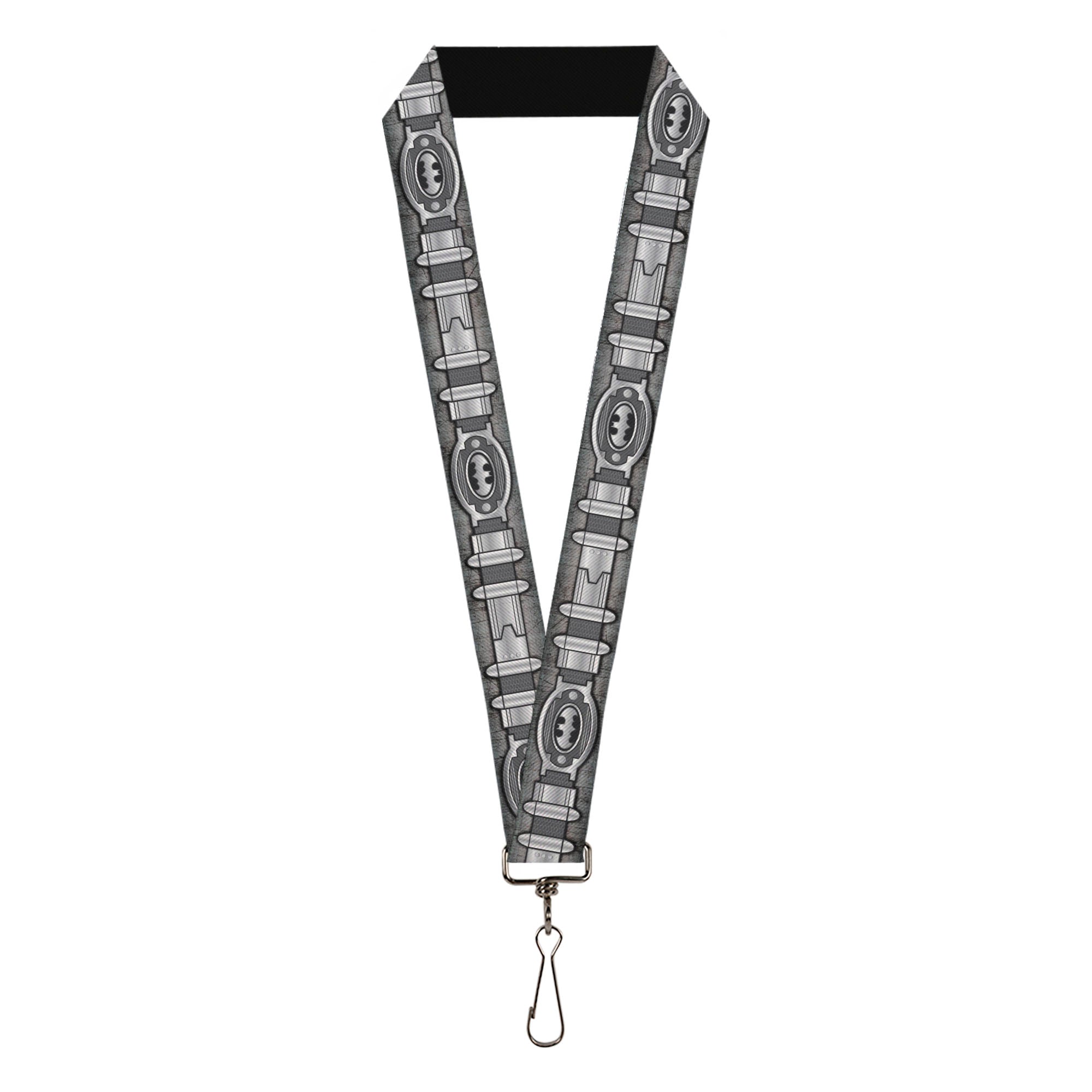 Lanyard - 1.0" - Batman Utility Belt Grays Lanyards DC Comics
