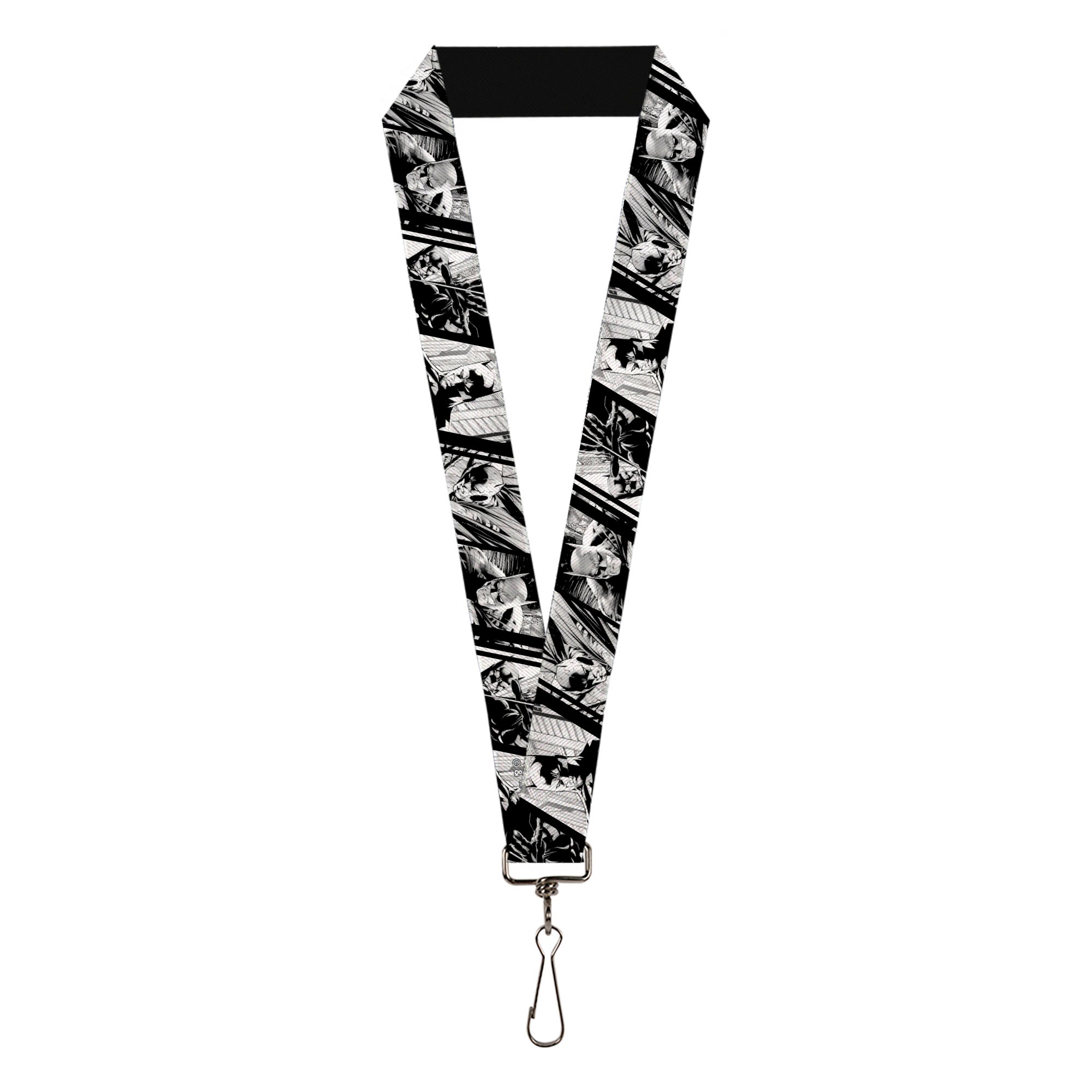 Lanyard - 1.0" - Batman Hush Pose Sketches Black/White Lanyards DC Comics