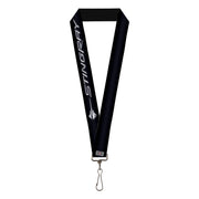Lanyard - 1.0" - C7 STINGRAY Logo Black Silver Lanyards GM General Motors