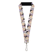 Lanyard - 1.0" - Dr. Stone Chibi Gen Asagiri Expression Blocks Lanyards Dr. Stone