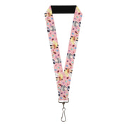 Lanyard - 1.0" - Fruits Basket Kyo and Yuki Easter Themed Animage Poster Pose Pink Lanyards Fruits Basket