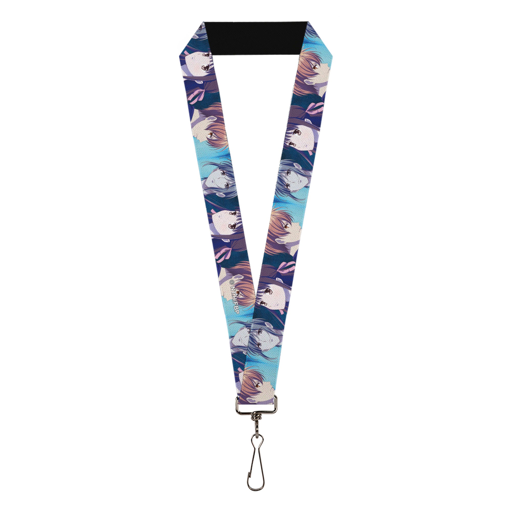 Lanyard - 1.0" - Fruits Basket Yuki Tohru Kyo Final Season Group Pose Blues Lanyards Fruits Basket