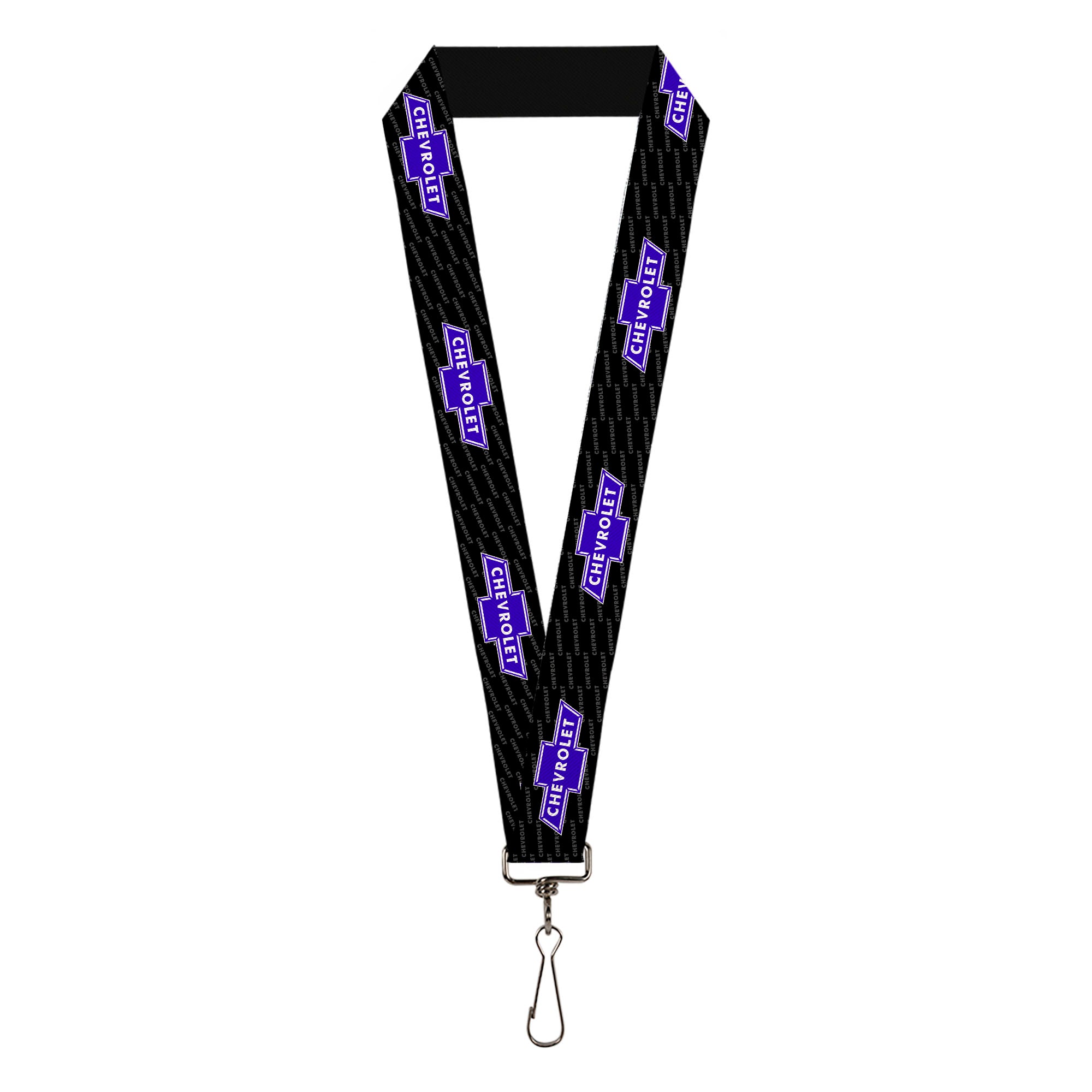 Lanyard - 1.0" - Chevy Bowtie REPEAT w Text Lanyards GM General Motors