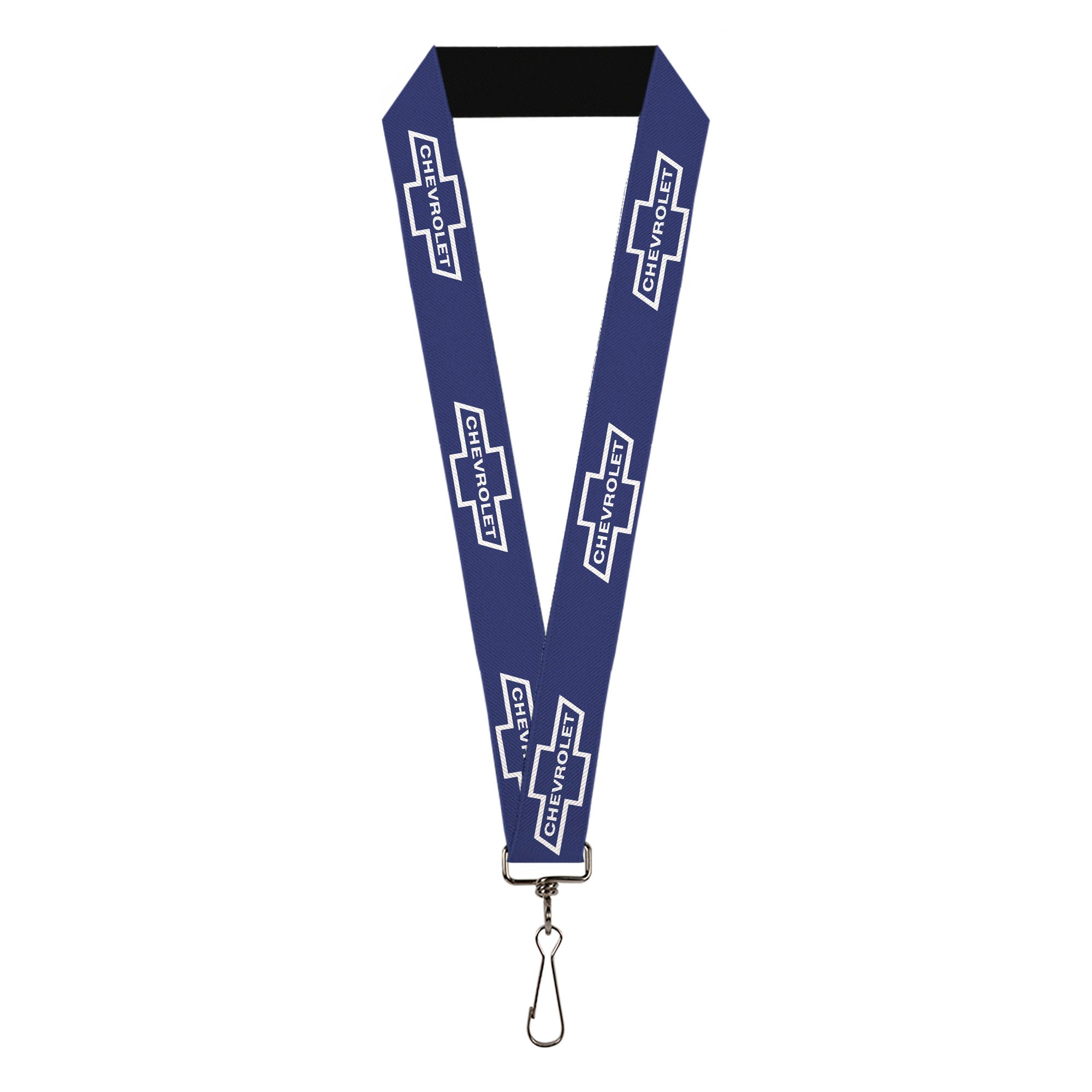 Lanyard - 1.0" - 1965 CHEVROLET Bowtie Blue White Lanyards GM General Motors