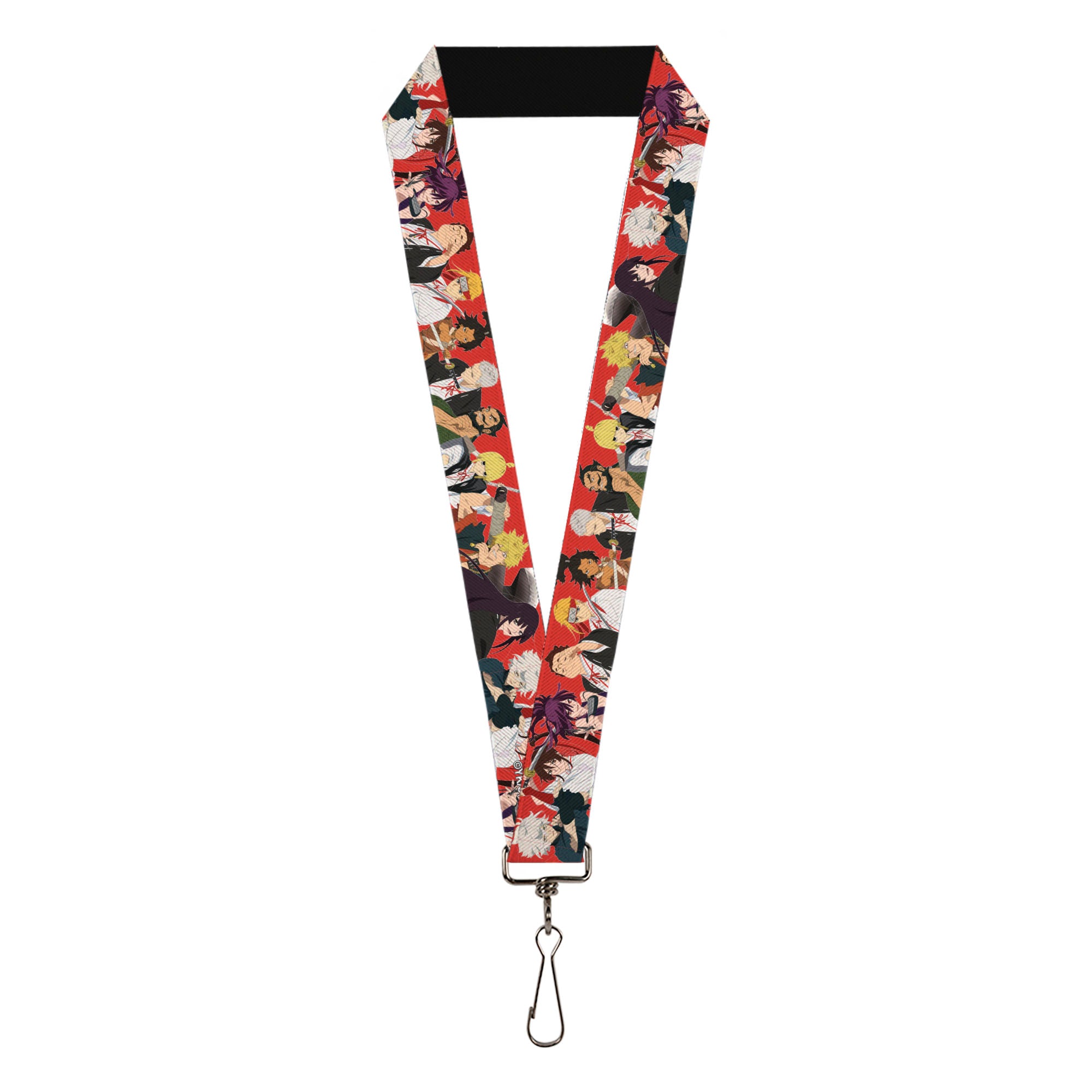 Lanyard - 1.0" - Hell's Paradise Convicts and Yamada Clan Characters Red Lanyards Hell's Paradise