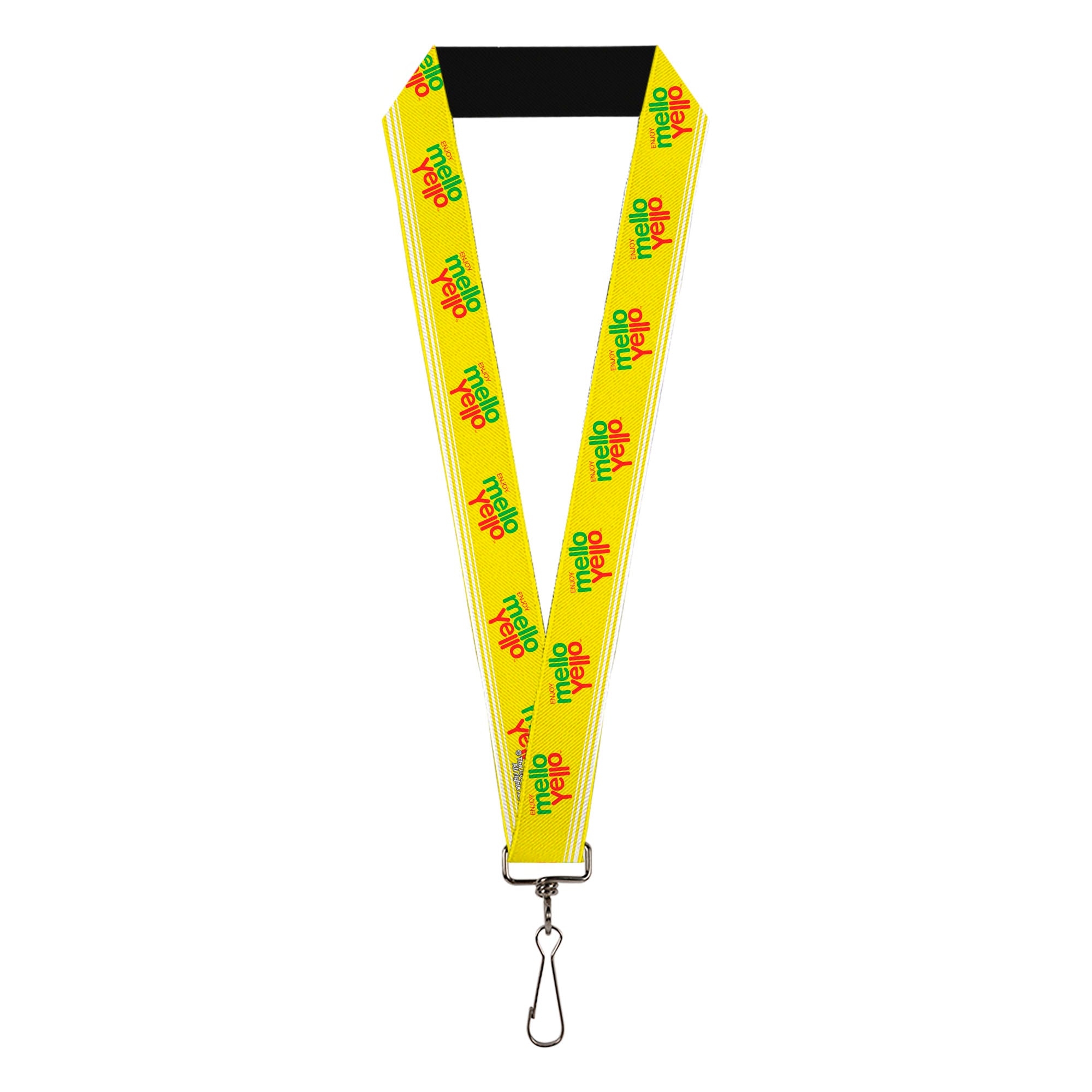 Lanyard - 1.0" - ENJOY MELLO YELLO Logo Yellow/Red/Green Lanyards Coca-Cola