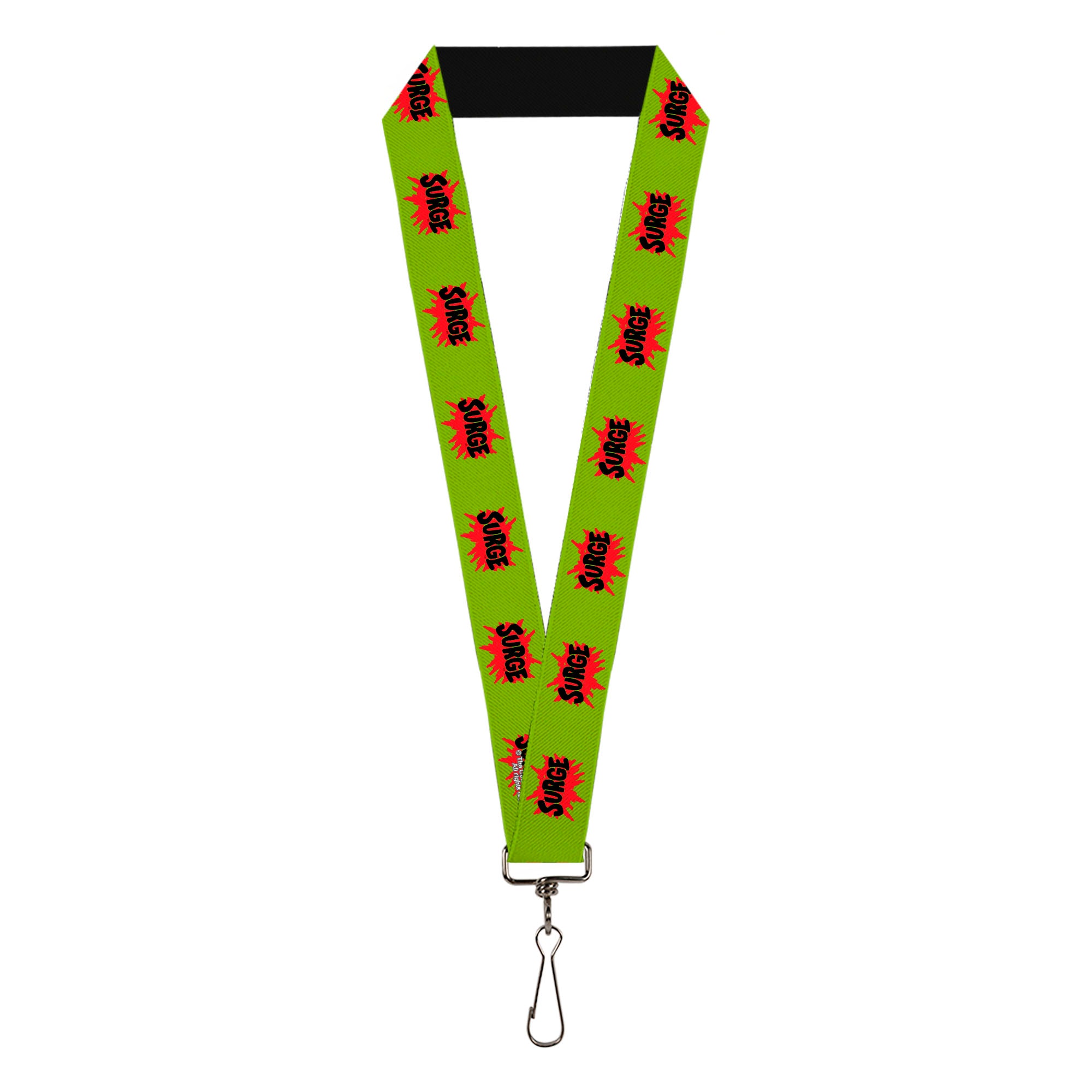 Lanyard - 1.0" - SURGE Logo Yellow/Red/Black Lanyards Coca-Cola