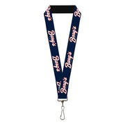 Lanyard - 1.0" - BARQ'S Vintage Logo Navy/Red/White Lanyards Coca-Cola