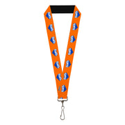 Lanyard - 1.0" - FANTA Logo Orange/Blue/White Lanyards Coca-Cola