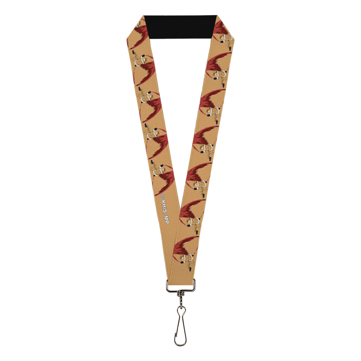 Lanyard - 1.0" - My Hero Academia Keigo Takami Hawks Action Pose Orange Lanyards My Hero Academia