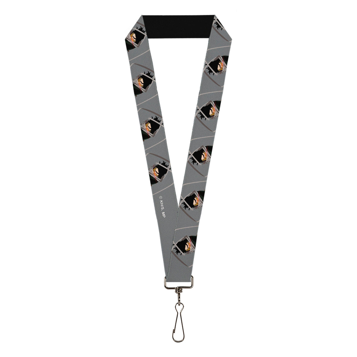 Lanyard - 1.0" - My Hero Academia Shota Aizawa Scarf Pose Grays Lanyards My Hero Academia