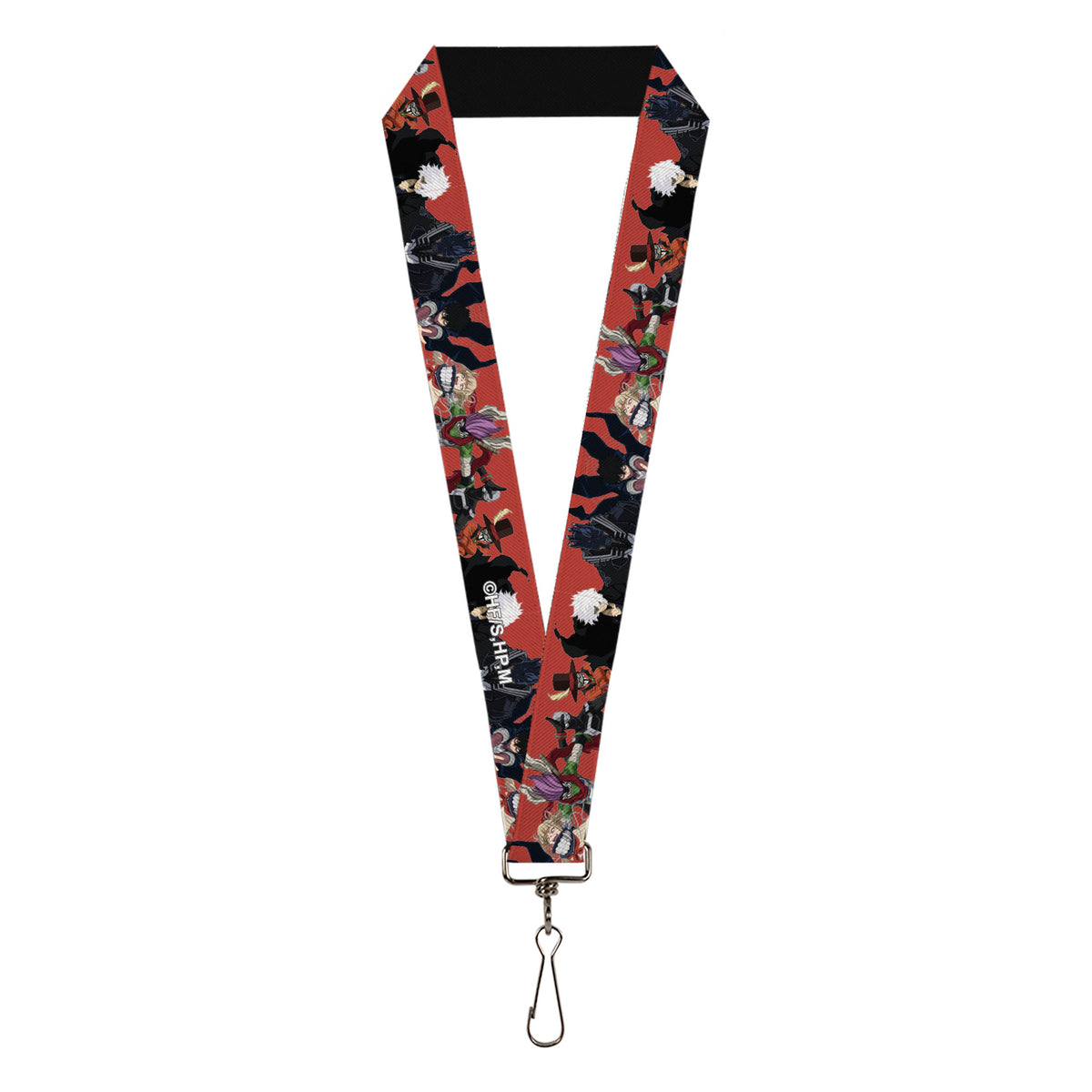 Lanyard - 1.0" - My Hero Academia Villains Group Pose Red Lanyards My Hero Academia