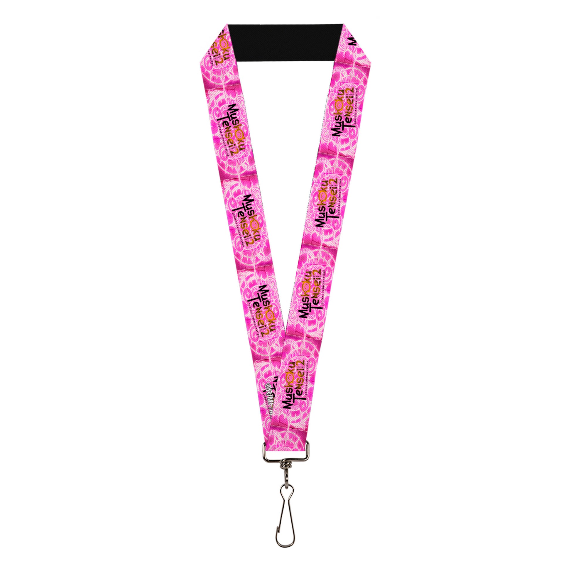 Lanyard - 1.0" - MUSHOKU TENSEI Title Logo Pinks Lanyards Mushoku Tensei Jobless Reincarnation