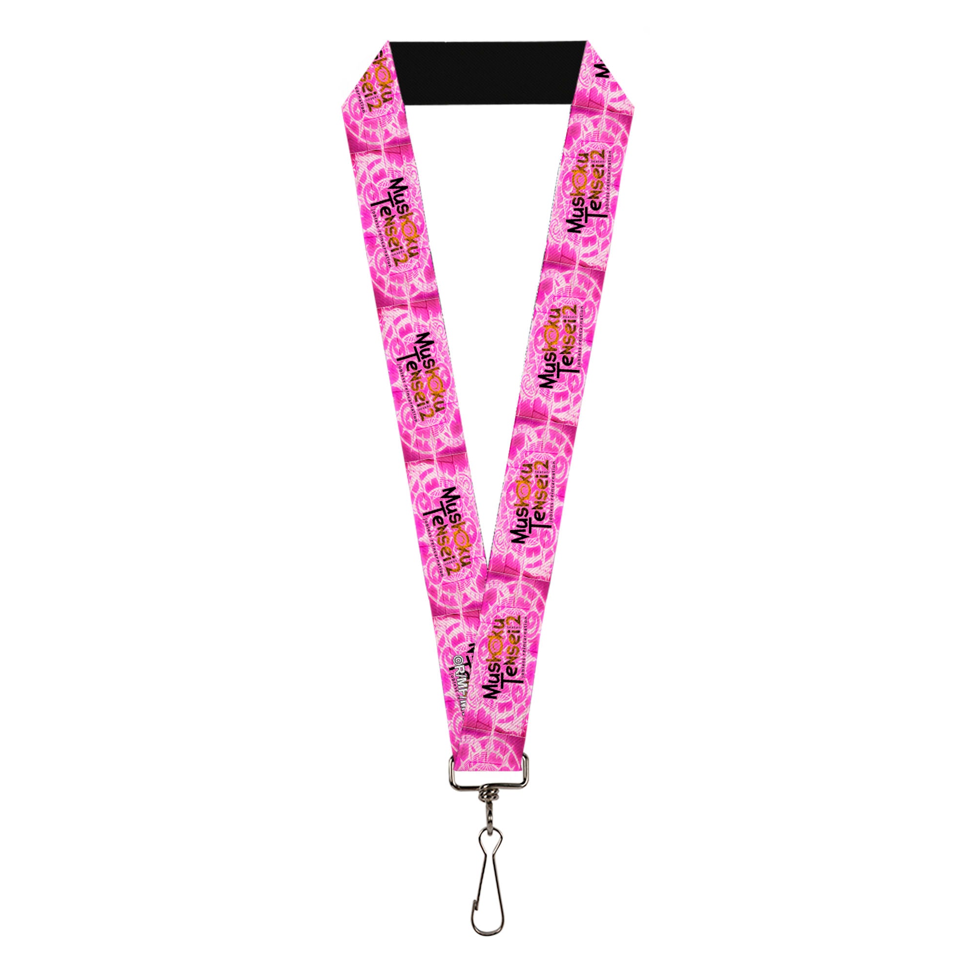 Lanyard - 1.0" - MUSHOKU TENSEI Title Logo Pinks Lanyards Mushoku Tensei Jobless Reincarnation
