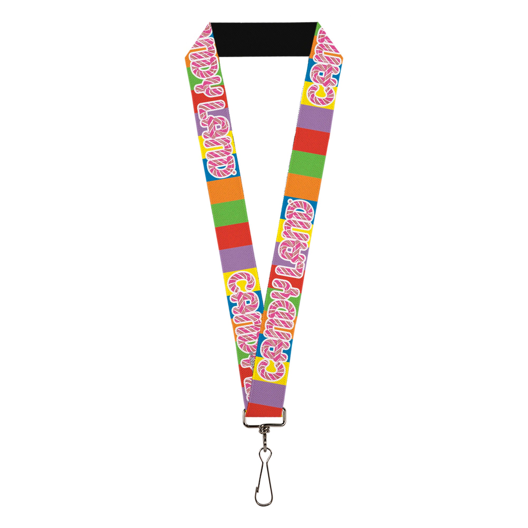 Lanyard - 1.0" - CANDY LAND Game Logo Color Blocks Multi Color Lanyards Candy Land