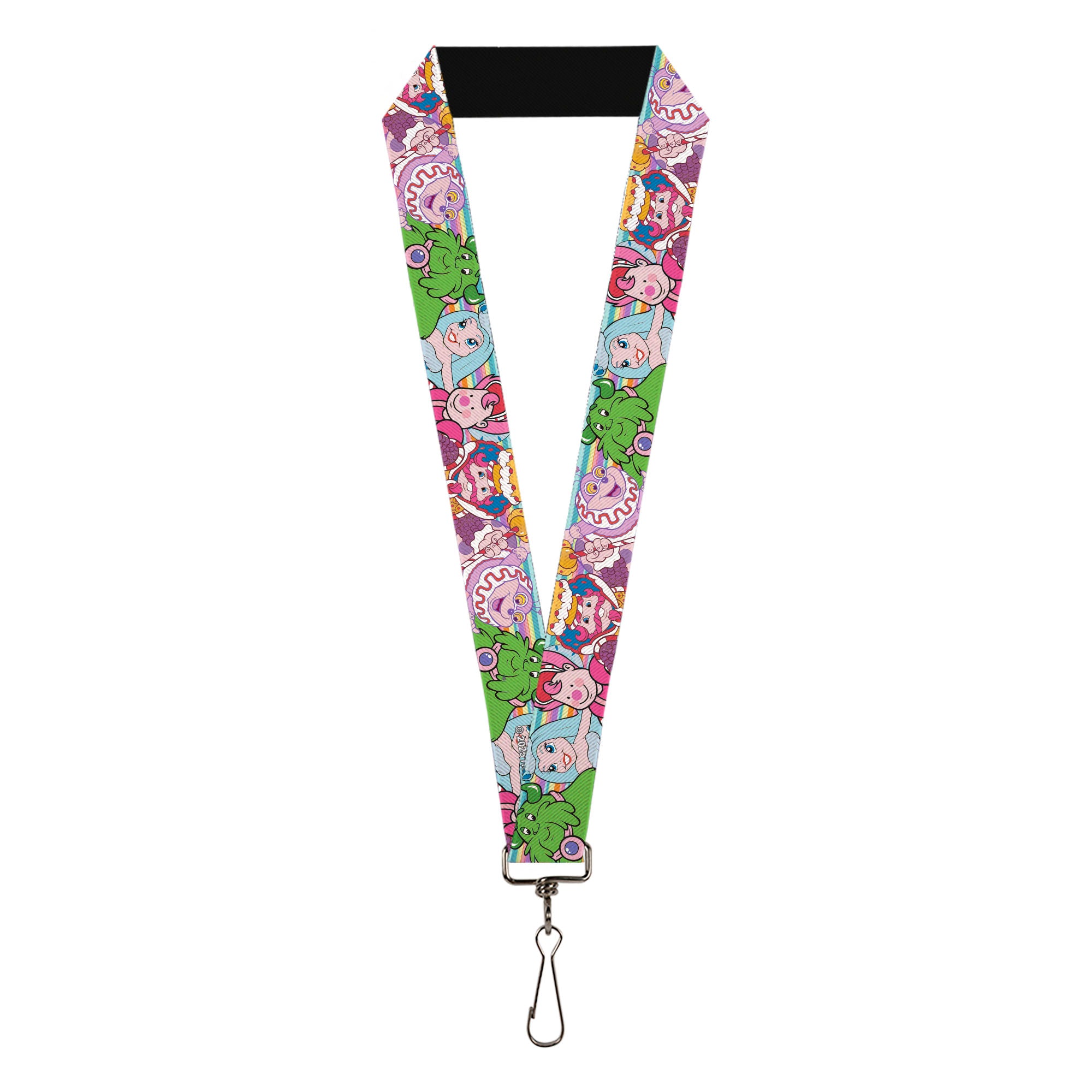 Lanyard - 1.0" - Candy Land Character Lineup Stripe Multi Color Lanyards Candy Land