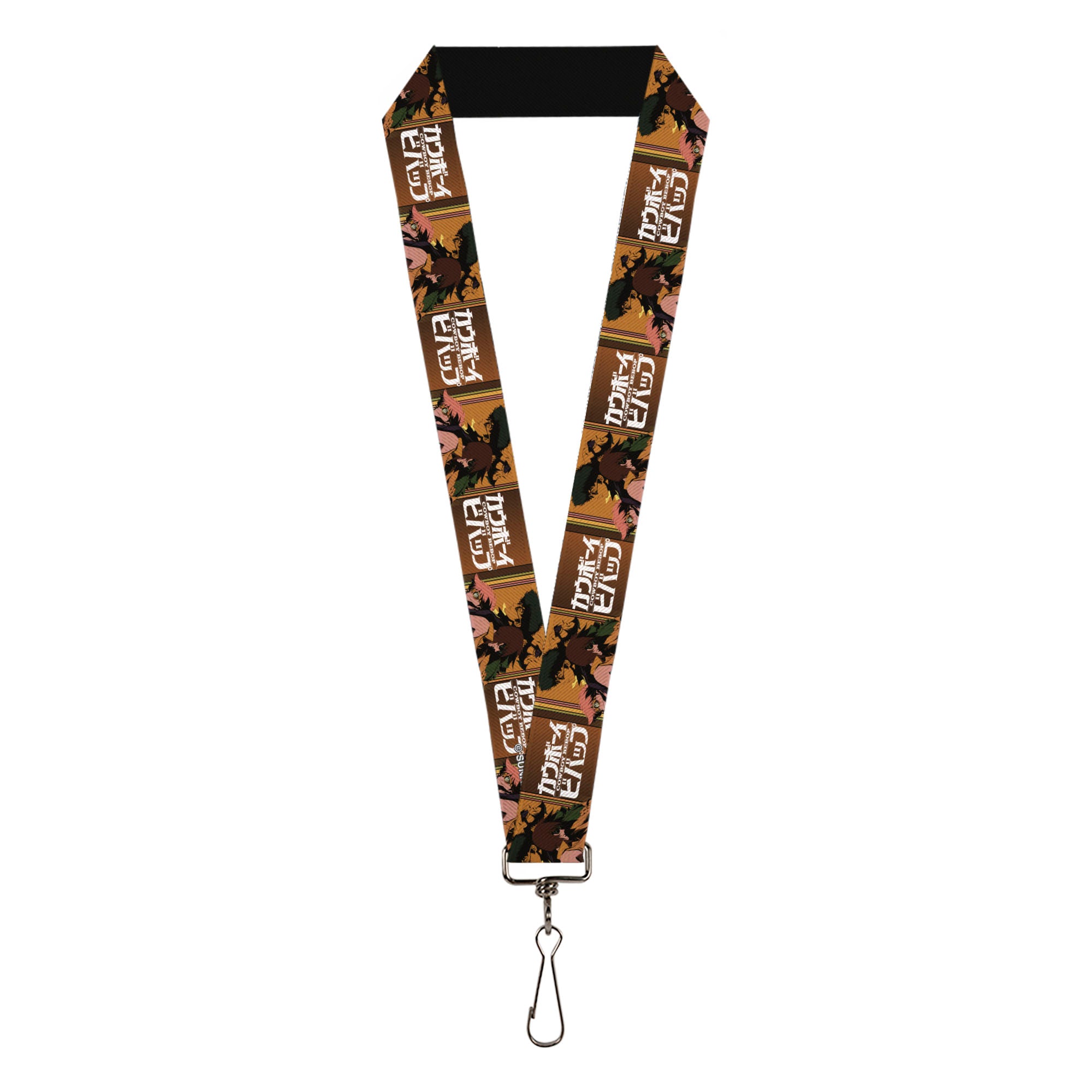 Lanyard - 1.0" - COWBOY BEBOP Crew Group Pose and Title Logo Blocks Lanyards Crunchyroll