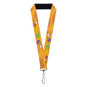 Lanyard - 1.0" - CatDog Stretch CATDOG Logo Lanyards CatDog