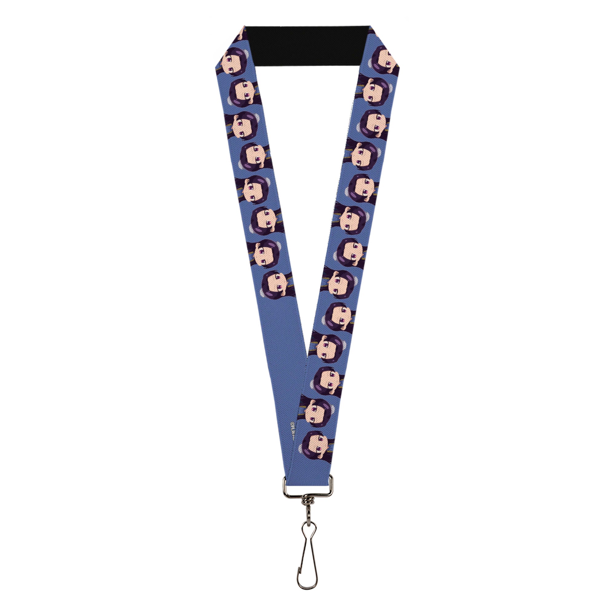 Lanyard - 1.0" - The Apothecary Diaries Chibi Jinshi Flip Pose Blue Lanyards The Apothecary Diaries