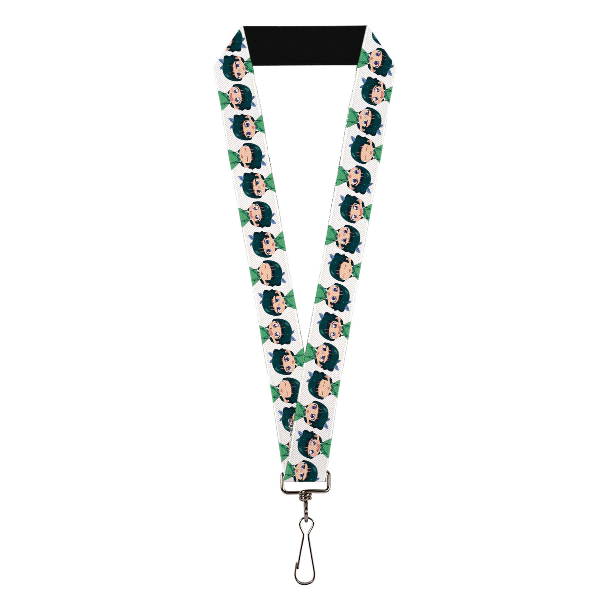 Lanyard - 1.0" - The Apothecary Diaries Chibi Maomao Expressions Flip White Lanyards The Apothecary Diaries