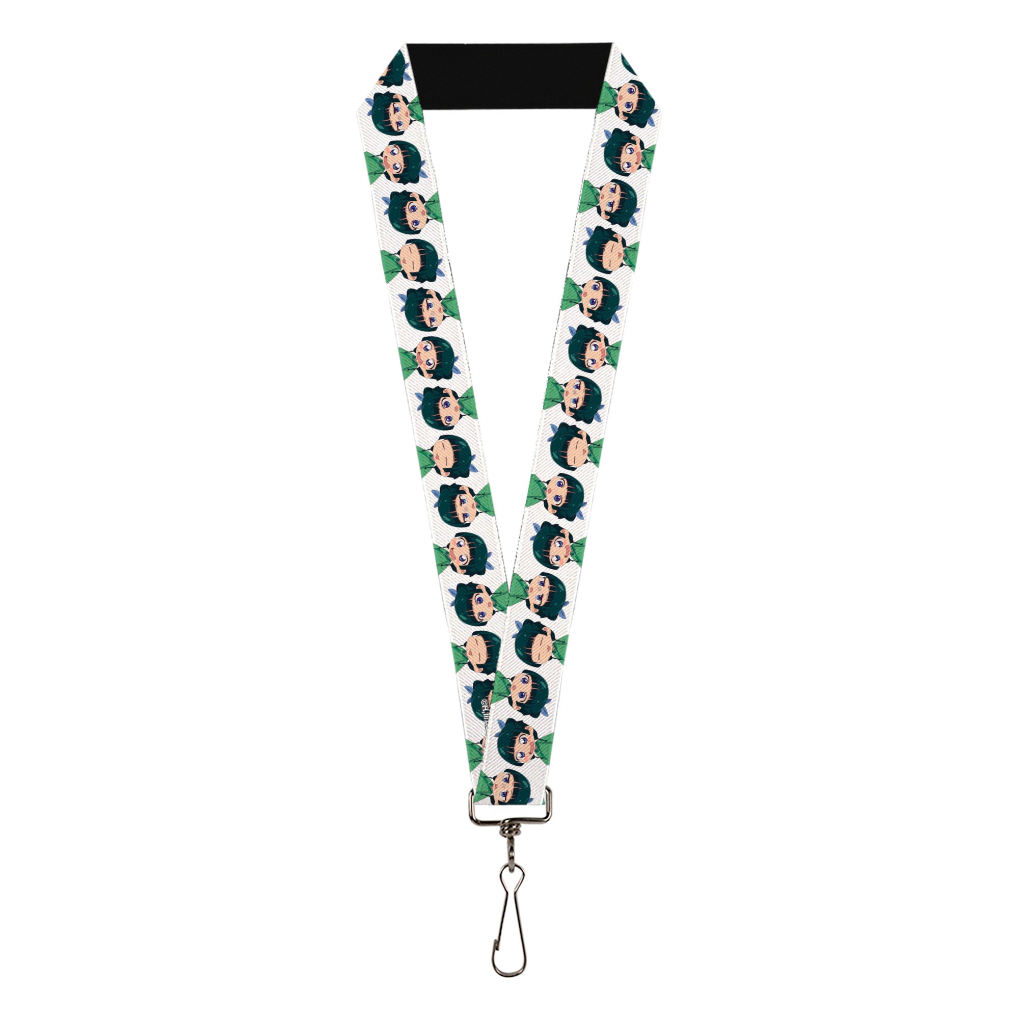 Lanyard - 1.0" - The Apothecary Diaries Chibi Maomao Expressions Flip White Lanyards The Apothecary Diaries