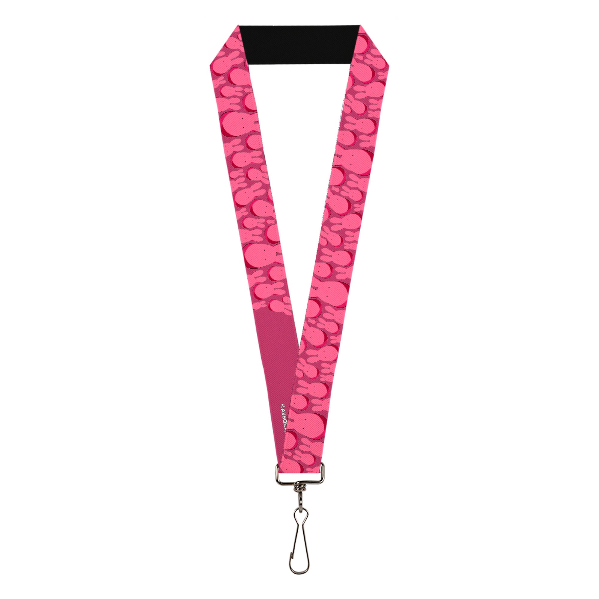 Lanyard - 1.0" - After-School Hanako-Kun Mokke Scattered Pink Lanyards After-School Hanako-Kun