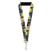 Lanyard - 1.0" - Fullmetal Alchemist Brotherhood Elric Brothers Pose Blocks Lanyards Fullmetal Alchemist