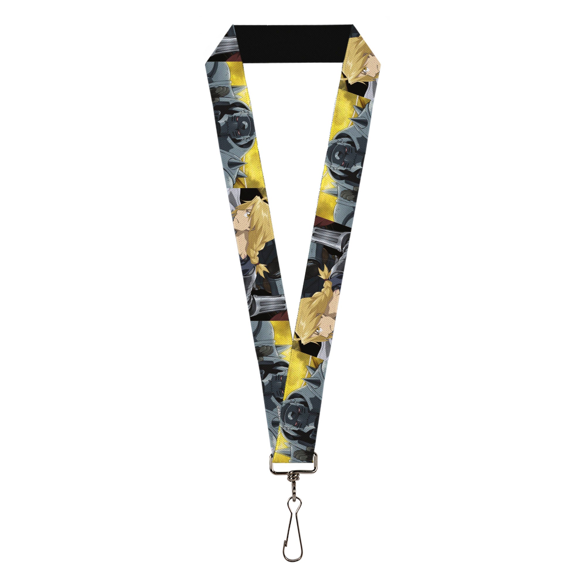 Lanyard - 1.0" - Fullmetal Alchemist Brotherhood Elric Brothers Pose Blocks Lanyards Fullmetal Alchemist