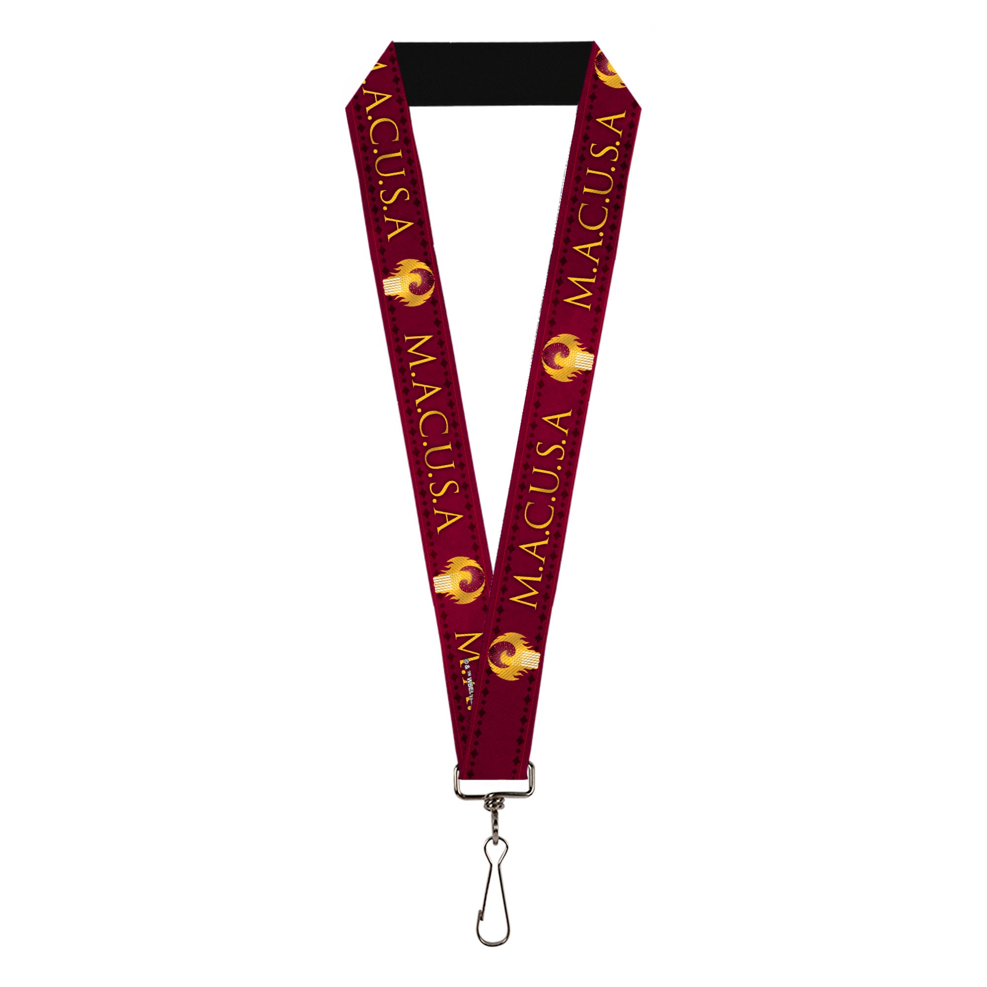Lanyard - 1.0" - MACUSA Seal Reds Golds White Lanyards Fantastic Beasts and Where to Find Them