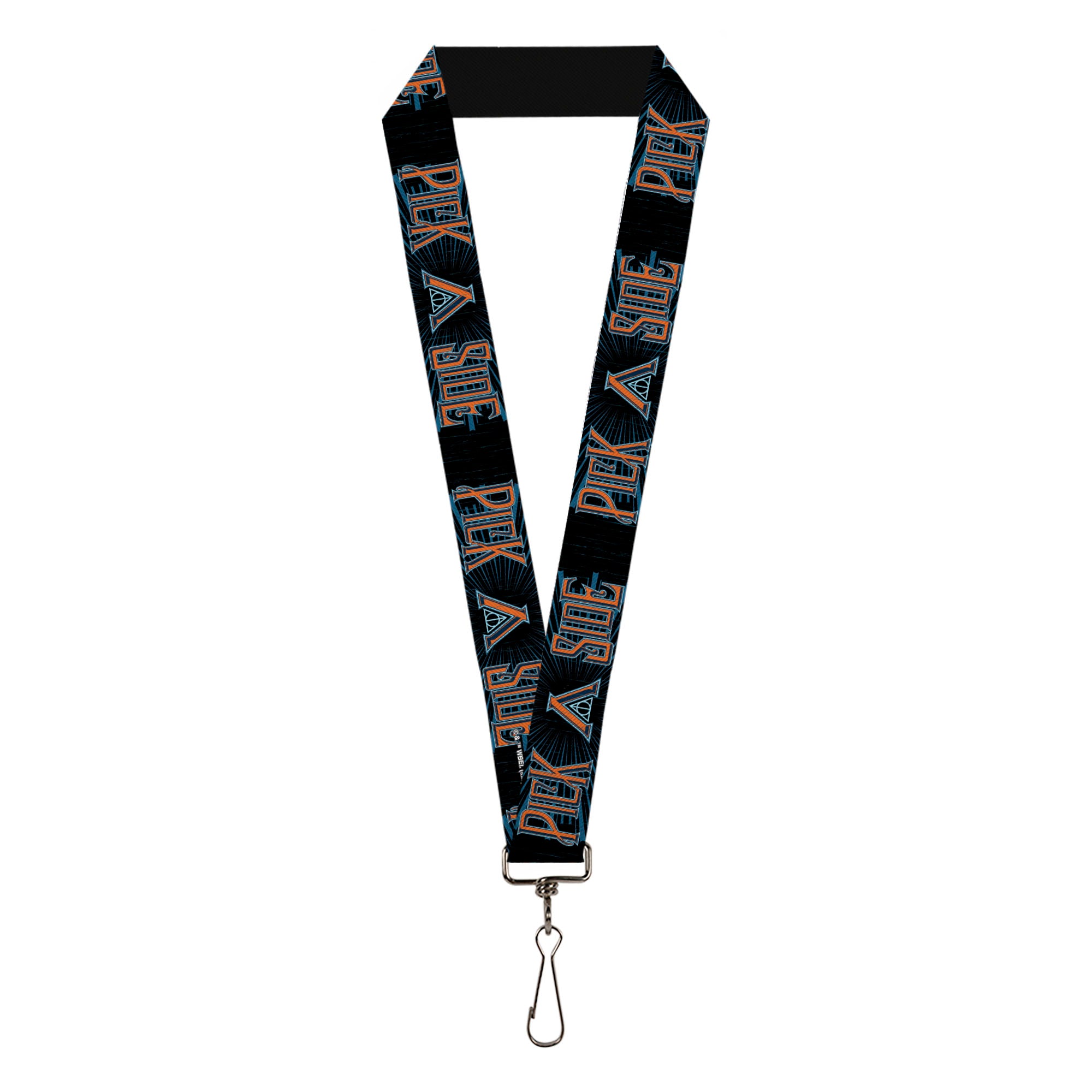 Lanyard - 1.0" - The Crimes of Grindelwald PICK A SIDE Black Blues Orange Lanyards Fantastic Beasts and Where to Find Them