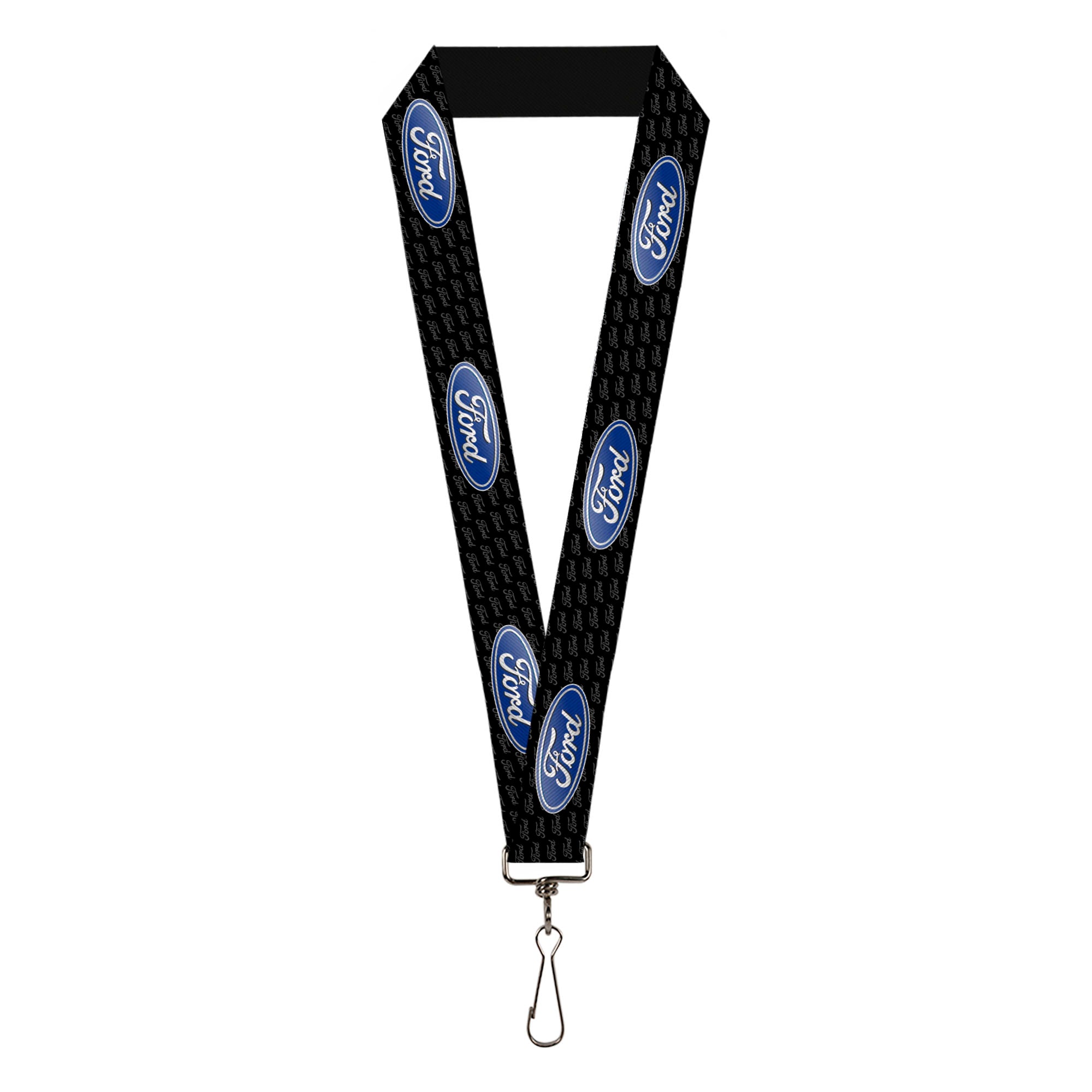 Lanyard - 1.0" - Ford Oval REPEAT w Text Lanyards Ford