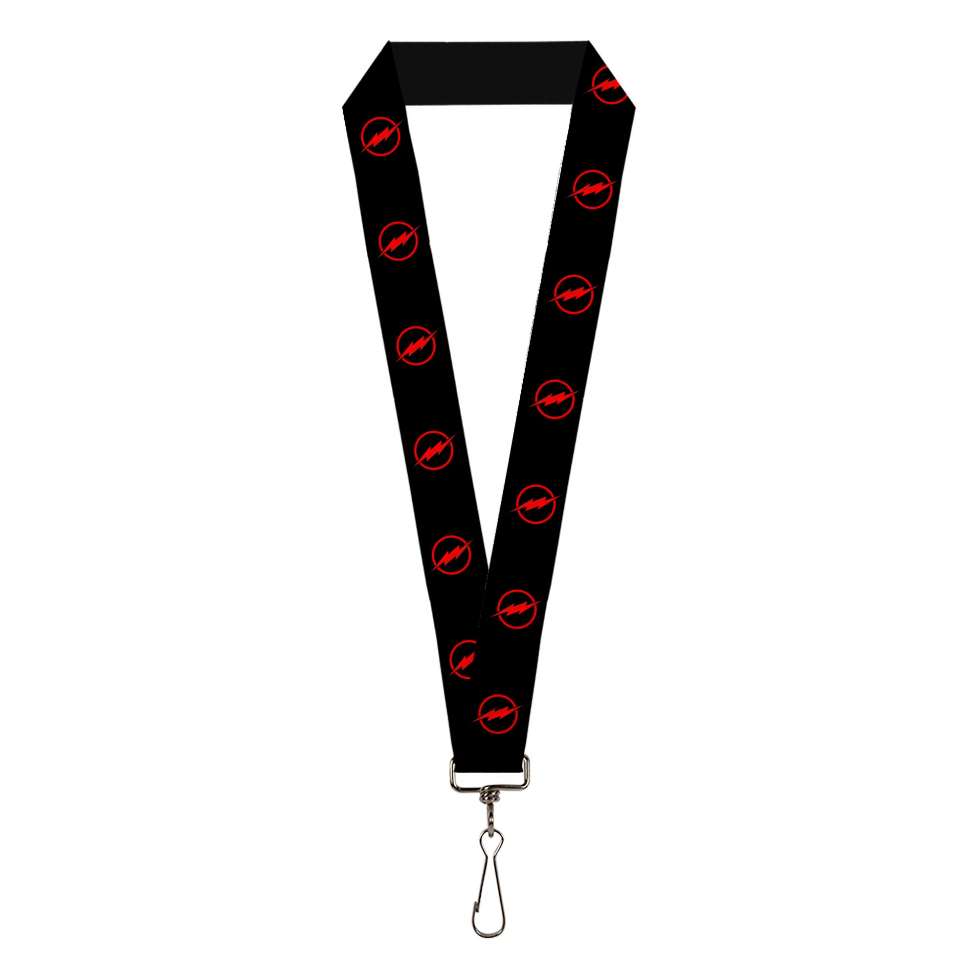 Lanyard - 1.0" - Reverse Flash Logo Black Red Lanyards DC Comics
