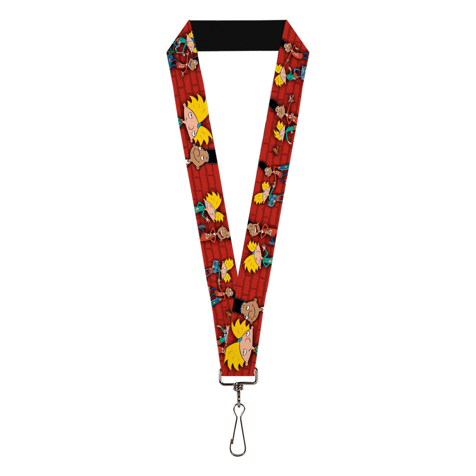 Lanyard - 1.0" - Arnold & Gerald Poses Brick Wall Lanyards Hey Arnold