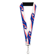Lanyard - 1.0" - Kyle Larson #5 Car Scheme White/Blue/Red Lanyards Hendrick Motorsports