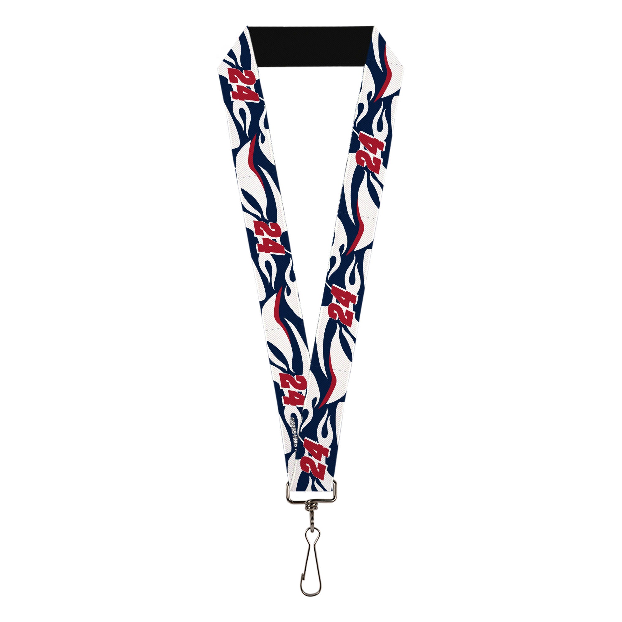Lanyard - 1.0" - William Byron #24 Car Scheme White/Red/Blue Lanyards Hendrick Motorsports