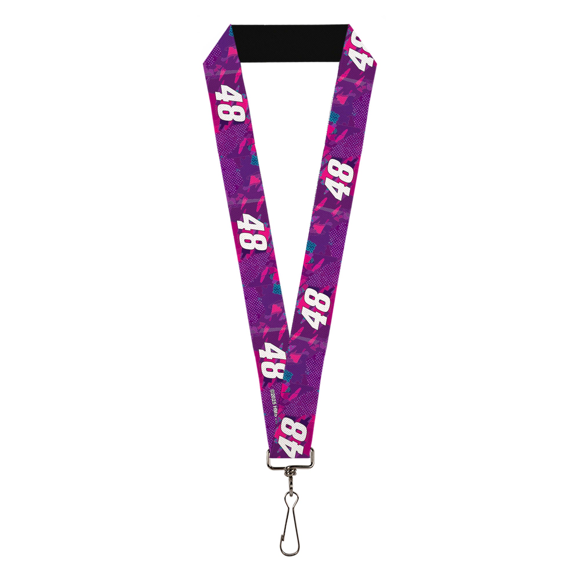 Lanyard - 1.0" - Alex Bowman #48 Car Scheme Purples/Pinks/White Lanyards Hendrick Motorsports