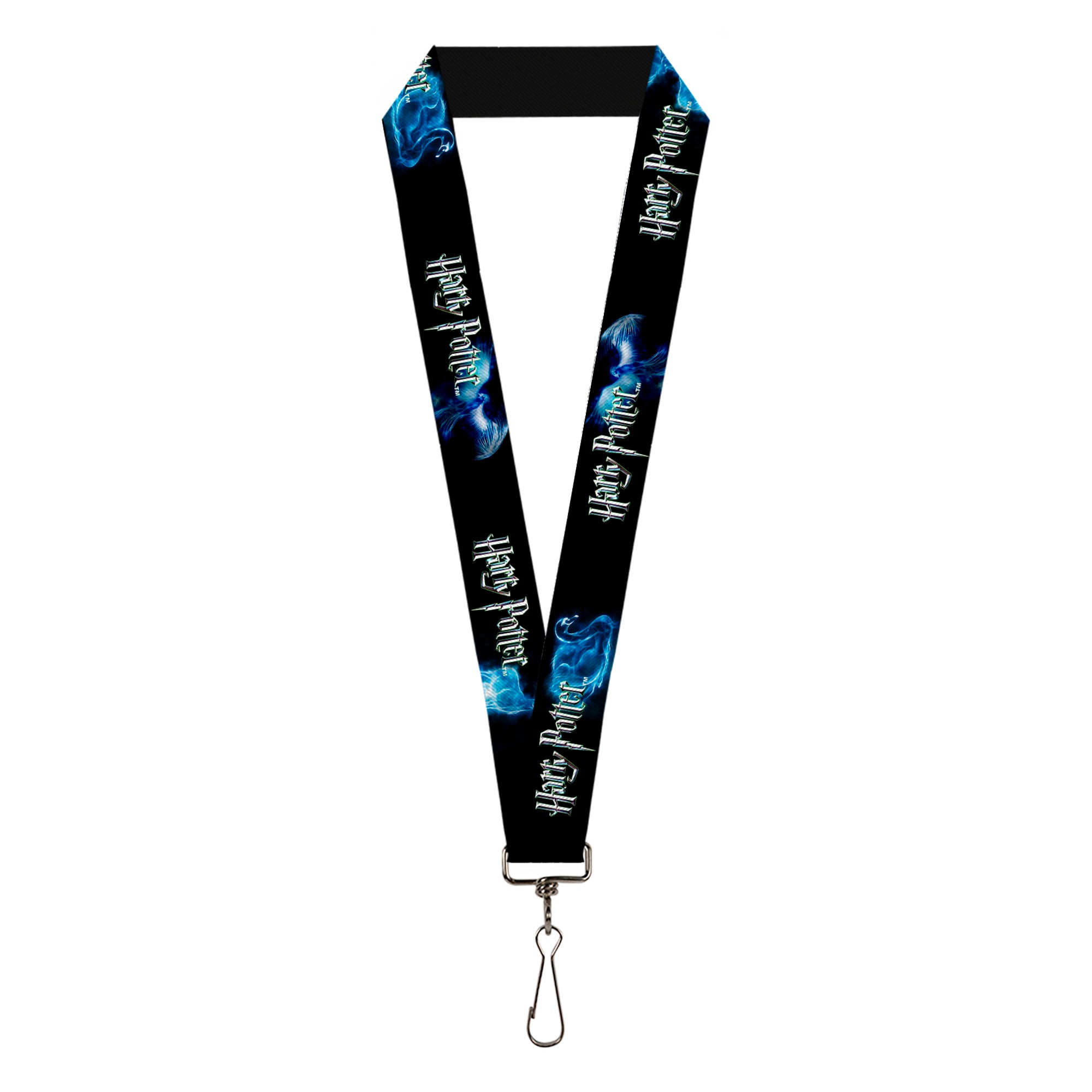Lanyard - 1.0" - HARRY POTTER Animal Spirits Black White Blue Lanyards Harry Potter