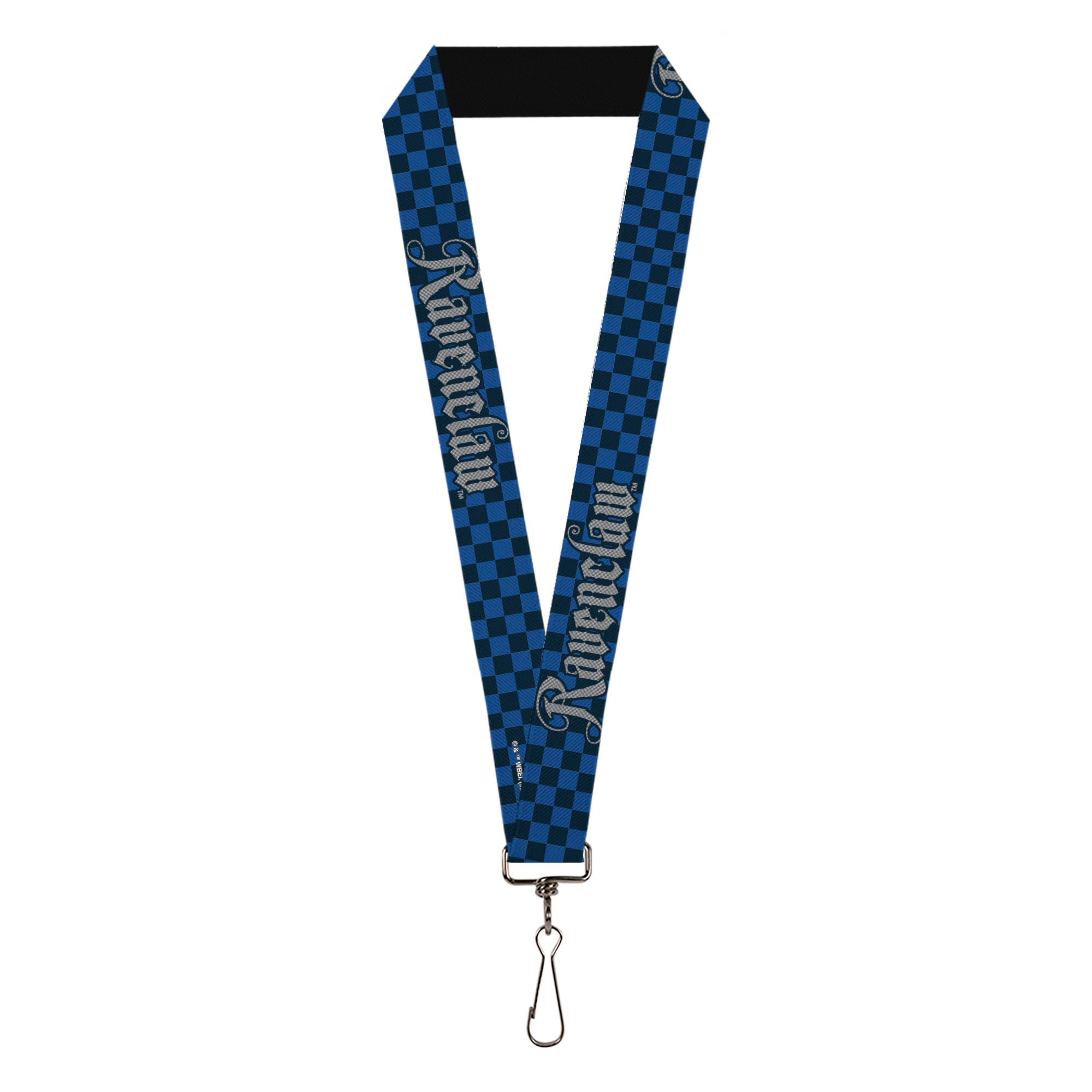 Lanyard - 1.0" - Harry Potter RAVENCLAW Checker Blues Grays Lanyards Harry Potter