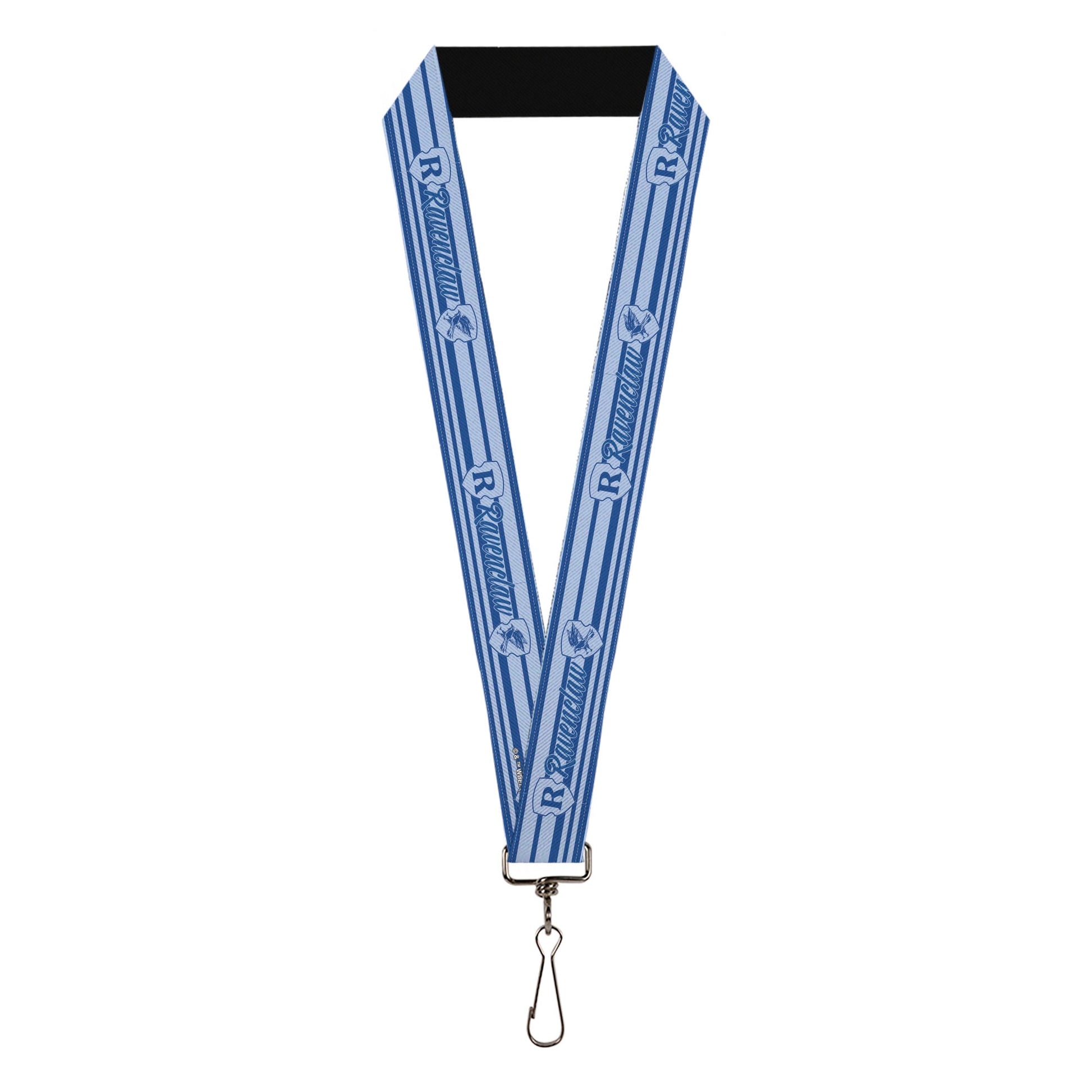 Lanyard - 1.0" - Harry Potter Ravenclaw House Champion Icons Stripe Blues Lanyards Harry Potter