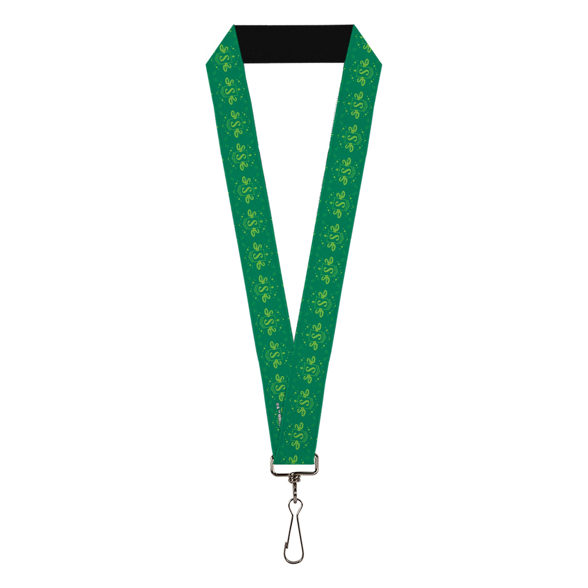 Lanyard - 1.0" - Harry Potter Slytherin House Pride Banner Greens Lanyards Harry Potter