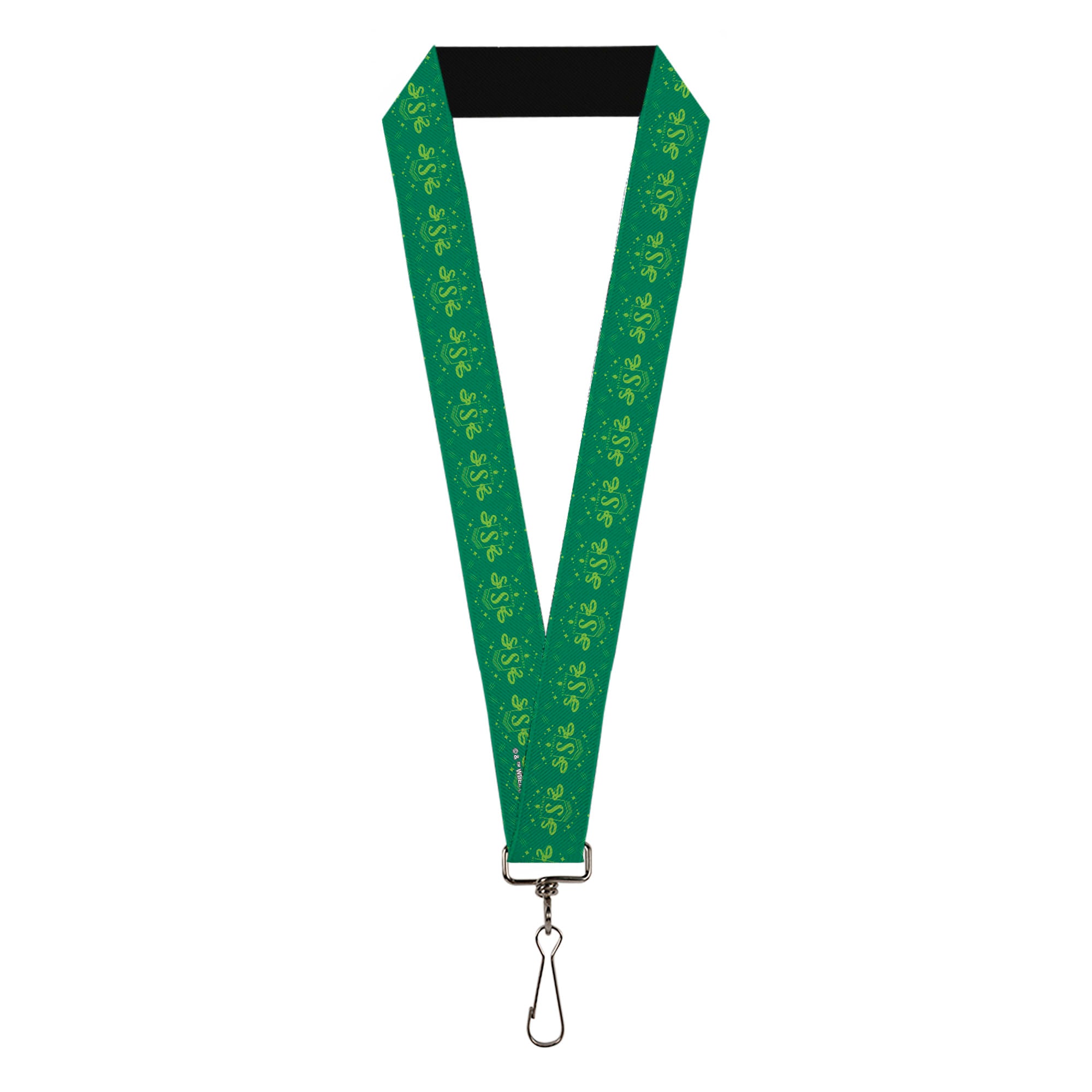 Lanyard - 1.0" - Harry Potter Slytherin House Pride Banner Greens Lanyards Harry Potter