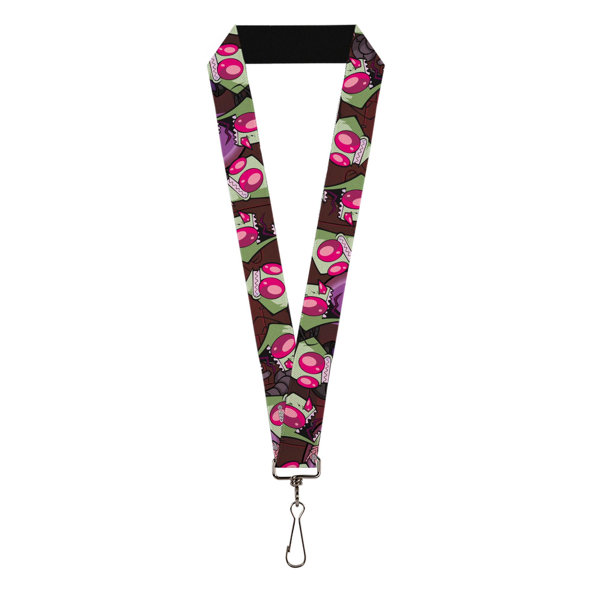 Lanyard - 1.0" - Invader Zim Close-Up Poses Reds Lanyards Invader Zim