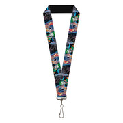 Lanyard - 1.0" - Joker BANG Gun Alley Pose CLOSE-UP Lanyards DC Comics