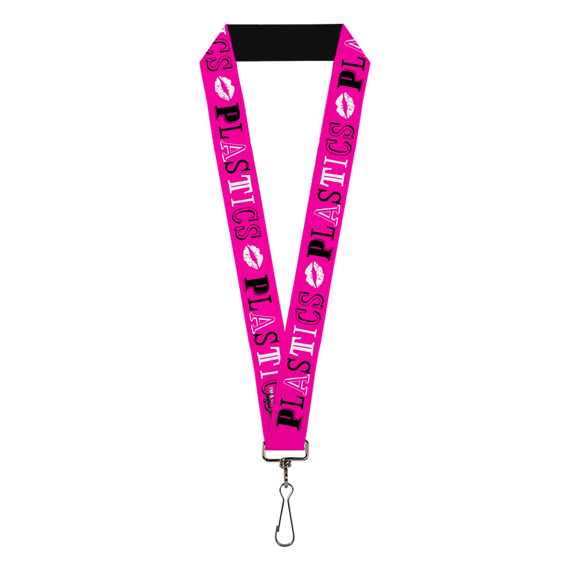 Lanyard - 1.0" - Mean Girls PLASTICS Collage Pink/Black/White Lanyards Mean Girls