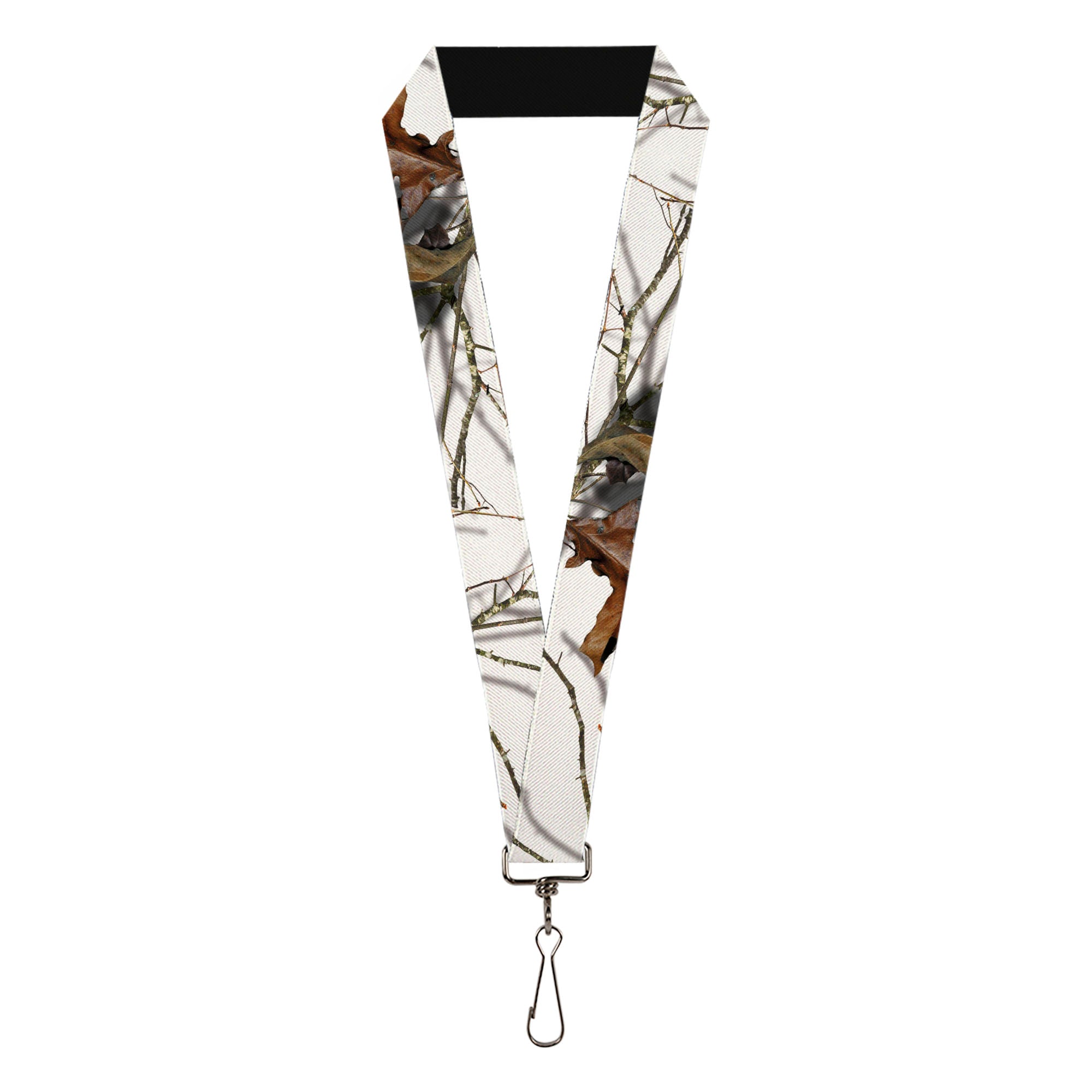 Lanyard - 1.0" - Mossy Oak Country Roots Snowdrift Camo White Lanyards Mossy Oak