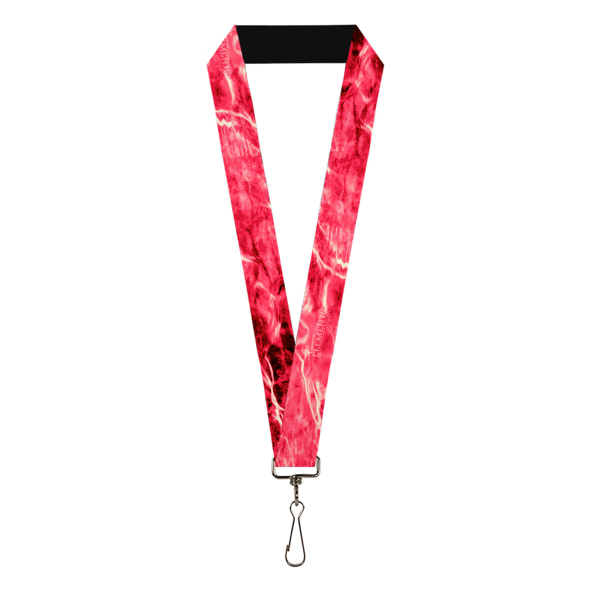 Lanyard - 1.0" - Mossy Oak Elements Anemone Agua Camo Pink Lanyards Mossy Oak