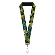 Lanyard - 1.0" - Classic Teenage Mutant Ninja Turtles Turtles Pose12 COWABUNGA! Pop Art Lanyards Teenage Mutant Ninja Turtles