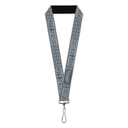 Lanyard - 1.0" - TEENAGE MUTANT NINJA TURTLES CITY SEWER Title Logo Grays Lanyards Teenage Mutant Ninja Turtles
