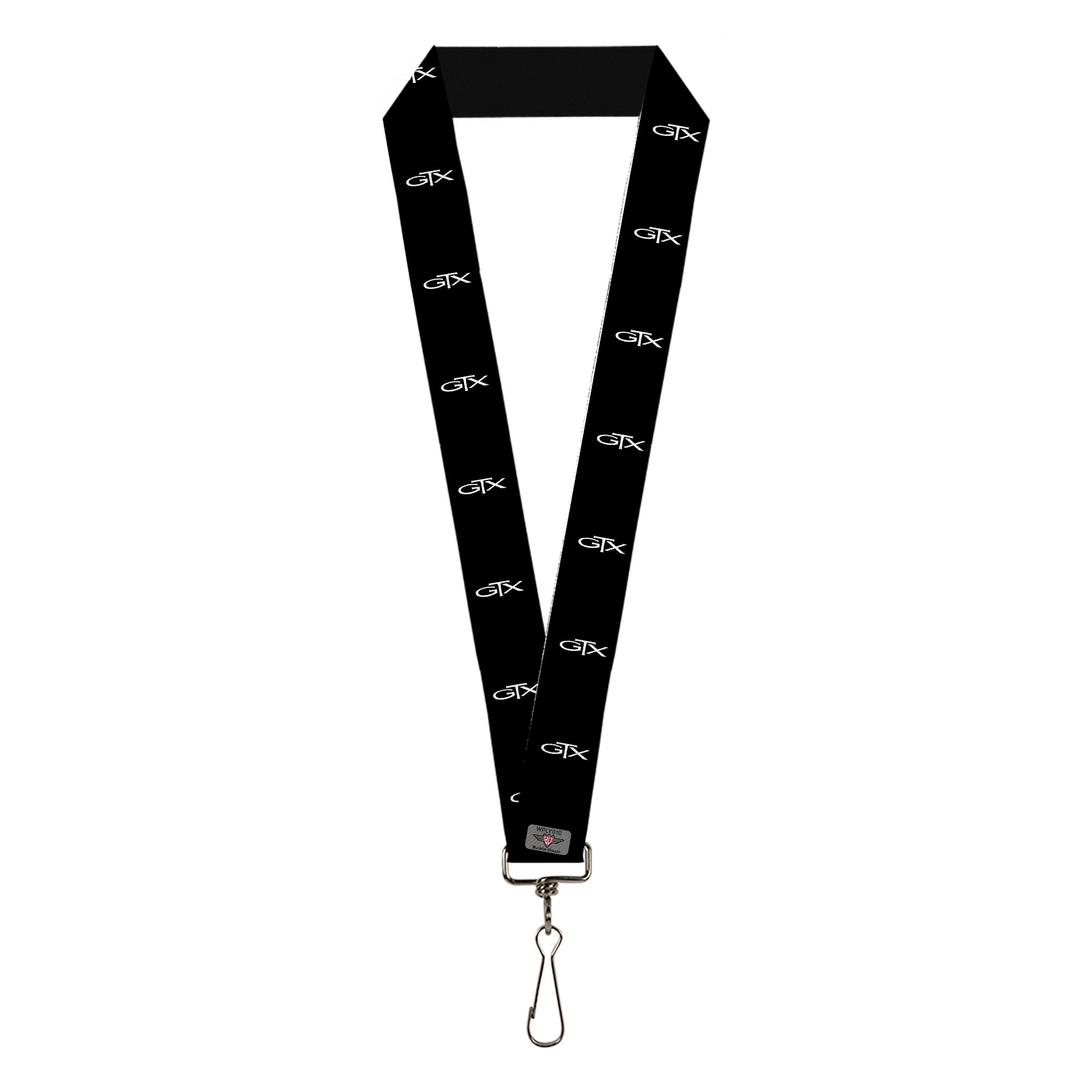 Lanyard - 1.0" - Plymouth GTX Emblem Black White Lanyards Dodge