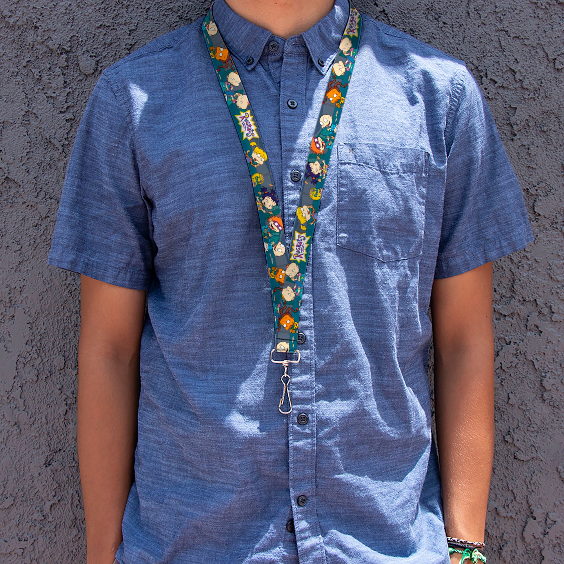 Lanyard - 1.0" - Rugrats Cookie Scene Lanyards Rugrats